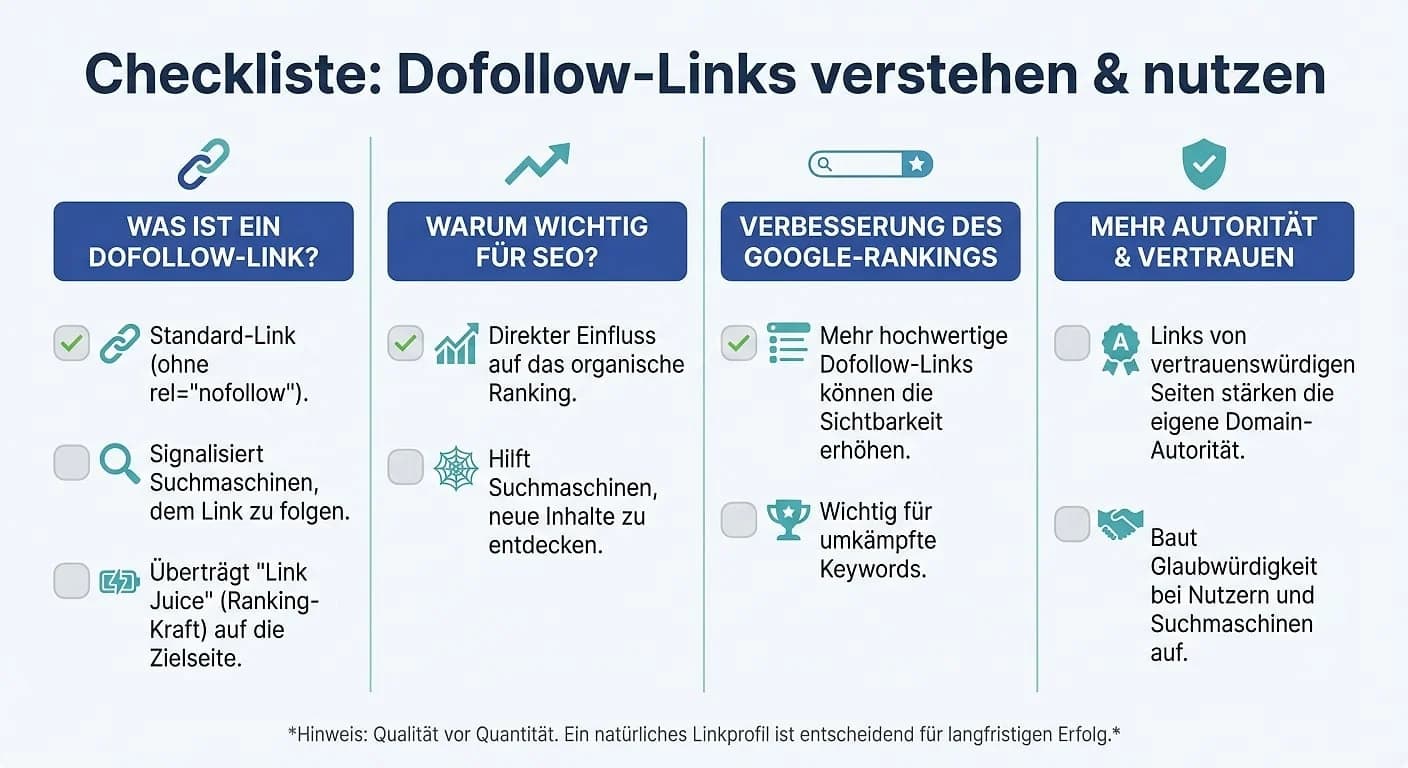 Infografik: Dofollow-Link