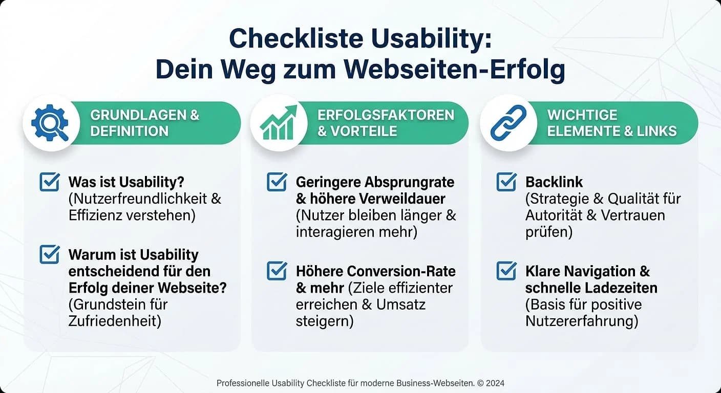 Infografik: Usability