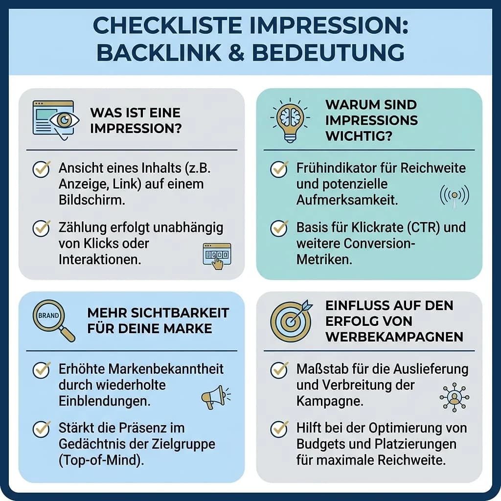 Infografik: Impression