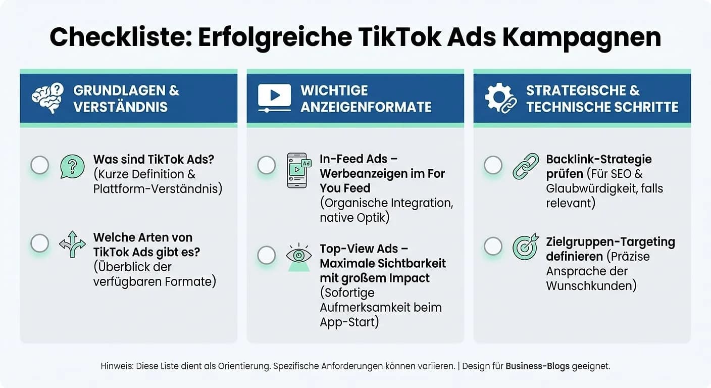 Infografik: TikTok Ads