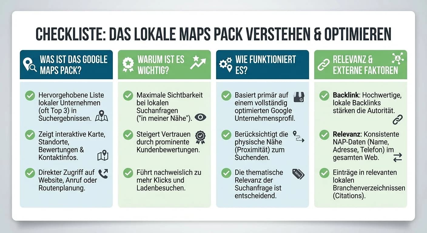 Infografik: Was ist das Lokal Maps Pack?